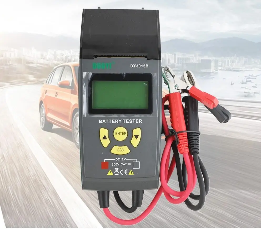 Duoyı Dy 3015B Termal Yazıcılı Akü Test Cihazı 12V