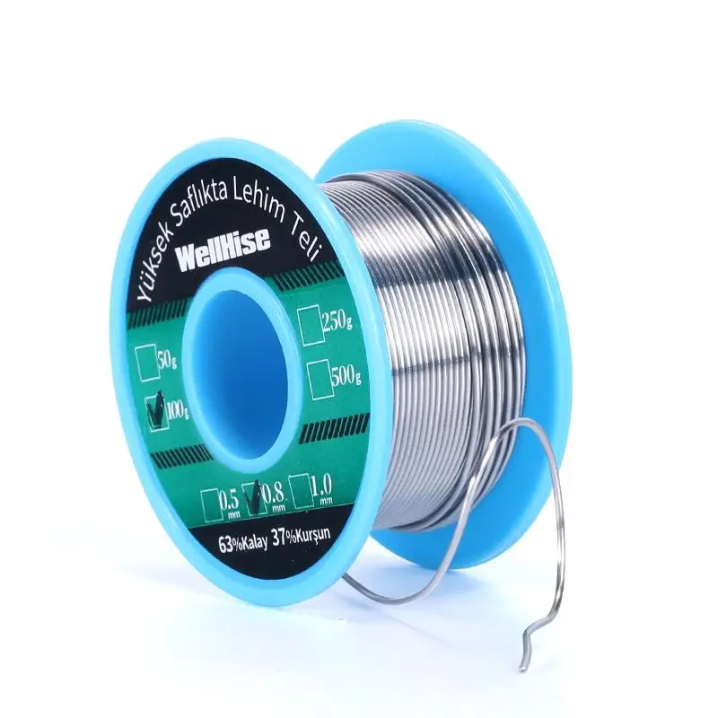 Wellhise 0,8 Mm 100 Gr %63 Kalay %37 Kursun Lehim Teli