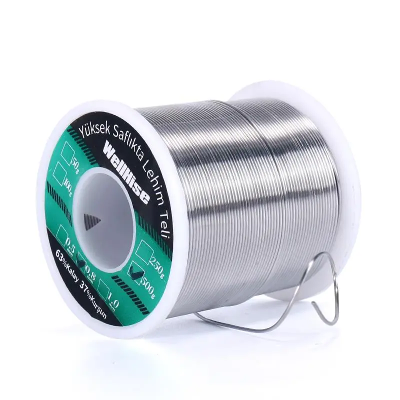 Lehim Teli Wellhise 0,8 Mm 500 Gr %63 Kalay %37 Kursun Lehim Teli